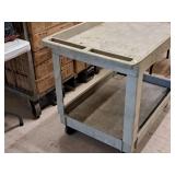 Rubbermaid® 400-lbs Service Cart 2-shelf 4520