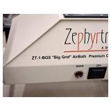 Zephyrtronics® Big Grid Airbath Premium Convection Pre-Heating System ZT-1-BGS with Stand and Accessories, Super Tight Weave Carbon Activated Fume Extraction filter ZT-4-002