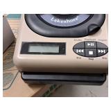 Lakeshore Bluetooth Compact Disc Player JJ665 (New) with Power cords and box