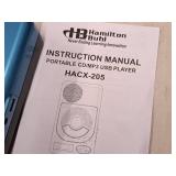 Hamilton Buhl Portable CD/MP3 USB Player HACX-205 (in box)