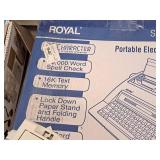 Royal® Scriptor II Portable Electronic Typewriter with Display (New)