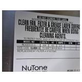 NuTone® Stainless Range Hood (New !)