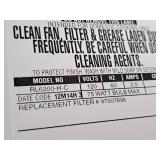 NuTone® Range Hood RLG224WH (White) (New !)