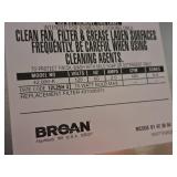 Broan® Stainless Range Hood 423604 (New !)