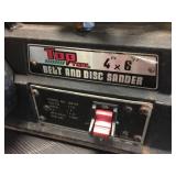Top Tool 4" x 6" Belt & Disc Sander - Good