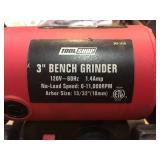 Tool Shop 3" Bench Grinder - Clean/Handy