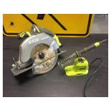 Ryobi One 18V Cordless 7 1/4" Saw & Soldering Iron - Tools Only