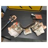 Contractor Tool Belt with Tools - Handyman Starter Kit