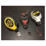 Milwaukee - Dewalt - Stanley Chalk Lines