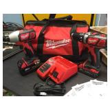 Brand New Milwaukee M18 Cordless Impact & Drill Set