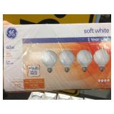 (6) 4-Pack GE 40W Soft White Light Bulbs - G25