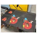 4 Pc Cartoon Floor Mats