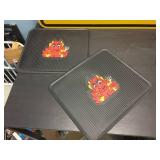 4 Pc Cartoon Floor Mats