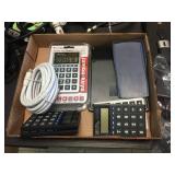 Misc Electronic - Cords - Antenna - Calculators - Cables - etc