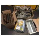 Galvanized Piping - Flashing Shingles - Gutter Screen