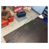 3 Vintage Fishing Rods/Reels - Johnson - Shimano - Shakespear