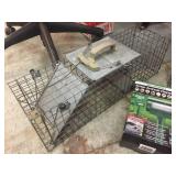 Havahart Live Trap 7 x 7 x 24 & Solar Animal Repellers