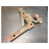 Heavy Adjustable 2" Trailer Hitch - 2 5/16" Ball