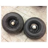 (2) 13 x 5.00-6 Utility Wheels - Like New & Used