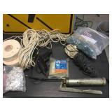Variety Tools - Grease Gun - Rope - Glue Gun - Shop Light - Etc