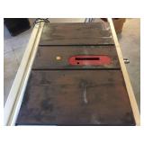 Craftsman 152 10 Inch Table Saw 1 1/2HP Heavy Duty Induction Motor