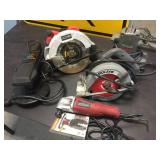 2 Circular Saws - Sander - Polisher - Oscillating Tool - All Working