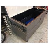 Smaller Rolling Job Box 42 x 19 x 23 - Decent