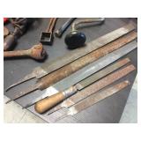 Vintage Hand Tools - Drills - Brace - Files