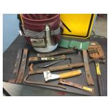 Job Boss Bucket with Flat Bars - Hammer Nailer