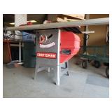 Craftsman 152 10 Inch Table Saw 1 1/2HP Heavy Duty Induction Motor