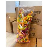 3 Cases, 5"x10", 2 mil, Clear, Plastic Bags, Open Top, 1,000 Bags per Case Total 3,000 Bags in This Lot Item #PB20510