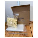 1 Case, 12"x12", 2 mil, Clear, Plastic Bags, Zip Lock Top, 1,000 Bags per Case Total 1,000 Bags in This Lot, Item #CZ21212