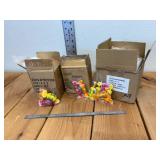 3 Cases Total , (1) 3"x3", (1) 2"x3", & (1) 4"x4" 2 mil, Clear, Plastic Bags, All Open Top, 1,000 Bags per Case Total 3,000 Bags in This Lot, Items #PB20303, PB20203 & PB20404