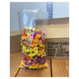 3 Cases, 6"x10", 2 mil, Clear, Plastic Bags, Open Top, 1,000 Bags per Case Total 3,000 Bags in This Lot, Item #PB20610