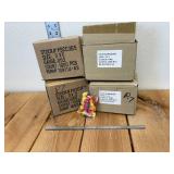 4 Cases, 3"x5", 2 mil, Clear, Plastic Bags, Open Top, 1,000 Bags per Case Total 4,000 Bags in This Lot, Item #PB20305