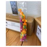 3 Cases, 2"x8", 2 mil, Clear, Plastic Bags, Open Top, 1,000 Bags per Case Total 3,000 Bags in This Lot, Item #000347