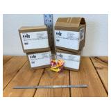 4 Cases, 3"x4", 2 mil, Clear, Plastic Bags, Open Top, 1,000 Bags per Case Total 4,000 Bags in This Lot, Item #000360