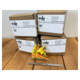 4 Cases, 4"x4", 2 mil, Clear, Plastic Bags, Open Top, 1,000 Bags per Case Total 4,000 Bags in This Lot, Item #000380