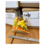 4 Cases, 4"x4", 2 mil, Clear, Plastic Bags, Open Top, 1,000 Bags per Case Total 4,000 Bags in This Lot, Item #000380