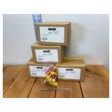 4 Cases, 4"x6", 2 mil, Clear, Plastic Bags, Open Top, 1,000 Bags per Case Total 4,000 Bags in This Lot, Item #000390