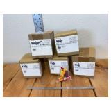 5 Cases, 3"x3", 2 mil, Clear, Plastic Bags, Open Top, 1,000 Bags per Case Total 5,000 Bags in This Lot, Item #000355