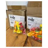 8 Cases, (4) 2"x4", (2) 3"x3", (1) 4"x4", (1) 6"x9", 2 mil, Clear, Plastic Bags, Open Top, 1,000 Bags per Case Total 8,000 Bags in This Lot, Item #000345, #000355, #000380 & #PB20609