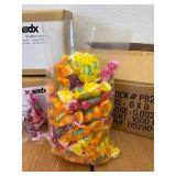 8 Cases, (4) 2"x4", (2) 3"x3", (1) 4"x4", (1) 6"x9", 2 mil, Clear, Plastic Bags, Open Top, 1,000 Bags per Case Total 8,000 Bags in This Lot, Item #000345, #000355, #000380 & #PB20609