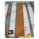 TrafficMaster Honey Oak 4 MIL x 6 in. W x 36 in. L Peel and Stick Water Resistant Luxury Vinyl Plank Flooring (612 sqft)