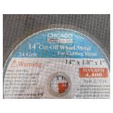 (3) 14" Cut-Off Metal Cutting Wheel