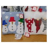 (6) Holiday Decorative Pillows