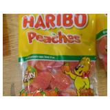 (10) Haribo Peaches Candy Bags