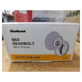(6) "Brand New" Kwikset 600 Satin Dead Bolt Locks
