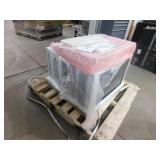 New - LG 23,500 BTU 230/208V Window Air Conditioner Cools 1450 Sq. Ft. with Dual Inverter, Wi-Fi Enabled and Remote in White