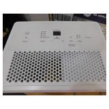 GE 35 pt. Dehumidifier with Smart Dry for Bedroom, Basement or Very Damp Rooms up to 3000 sq. ft. in White, ENERGY STAR